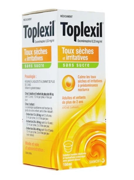 Toplexil Sirop Sans Sucre 150ml